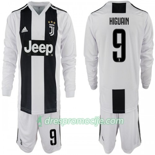 Juventus Dres Gonzalo Higuain 9 Dječji Domaći 2018/19 Dugim Rukavima Juventus Dres Gonzalo Higuain 9 Dječji Domaći 2018/19 Dugim Rukavima